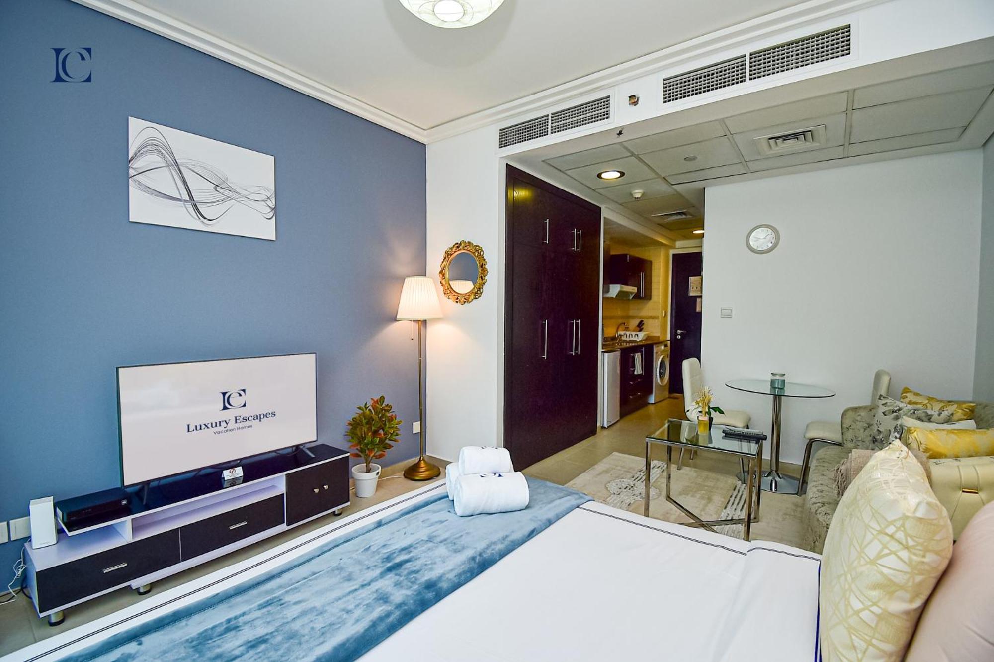 Brand New Studio Apt - Near Jlt Metro Dubai Eksteriør bilde